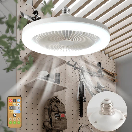 Luster Ventilator sa LED Svetlom