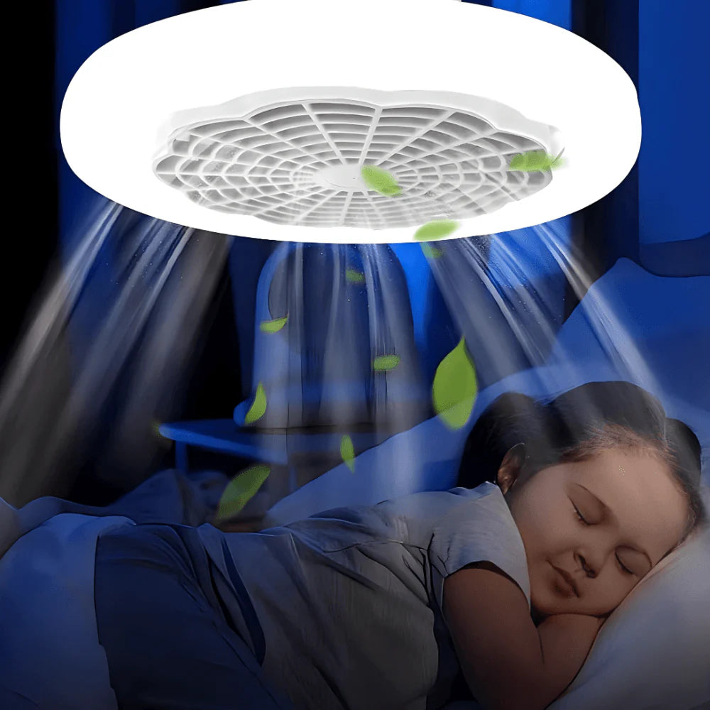 Luster Ventilator sa LED Svetlom